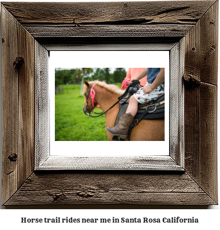 horse trail rides near me in Santa Rosa, California